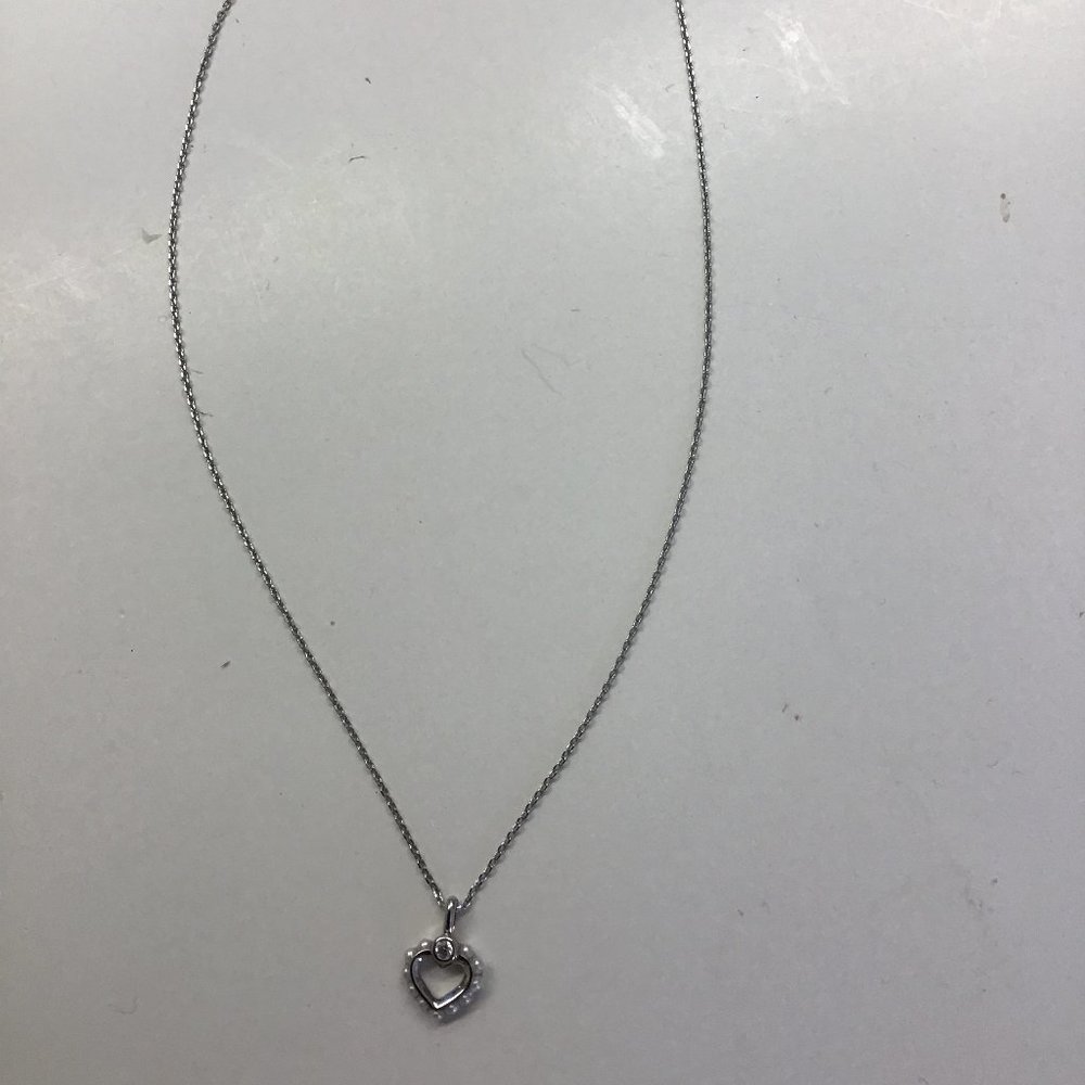 Kate Spade New Pearl Heart Mini Pendant Necklace